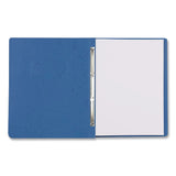 Oxford® Two-Prong Pressboard Report Covers, Two-Prong Fastener, 3" Capacity, 8.5 x 11, Blue/Blue, 5/Pack (OXF99401EE) Pack of 5