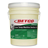 Betco® Symplicity Low Temp Machine Sanitizer, Chlorine Scent, 5 gal Pail (BET2467800) Each
