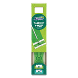 Swiffer® Sweep and Mop 2-in-1 Dry + Wet Floor Mopping and Sweeping Kit, 12.4 x 2.95 Mop Head, Silver Plastic Handle, 6/Carton (PGC16516CT) Case of 6