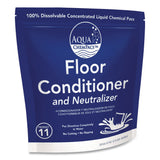Diversey™ Aqua ChemPacs Floor Conditioner and Neutralizer, 100 ChemPacs/Carton (DVO9320929) Each