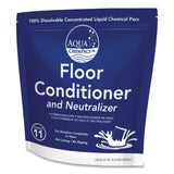 Diversey™ Aqua ChemPacs Floor Conditioner and Neutralizer, 100 ChemPacs/Carton (DVO9320929) Each