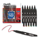 Sharpie® Creative Markers, Fine Bullet Tip, Assorted, 12/Pack (SAN2212829) Pack of 12