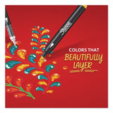 Sharpie® Creative Markers, Bullet Tip, Yellow, 6/Pack (SAN2218063) Pack of 6