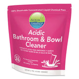 Diversey™ Aqua ChemPacs Acidic Bathroom and Bowl Cleaner, Lavender Scent, 12 ChemPacs/Pack, 4 Packs/Carton (DVO9320870) Case of 4
