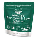 Diversey™ Aqua ChemPacs Non-Acid Bathroom and Bowl Cleaner Starter Pack with Empty 32 oz Spray Bottle, Lavender, 12 ChemPacs/Carton (DVO9321000) Case of 12