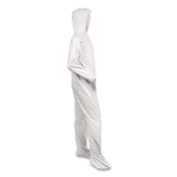 Ansell KleenGuard A40 Coveralls, Medium, White, 25/Carton (ANS44332) Case of 25