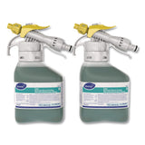 Diversey™ Crew Restroom Floor/Surface Non-Acid Disinfectant Cleaner, Fresh Scent, 1.5 L RTD Bottle, 2/Carton (DVS101105992) Case of 2