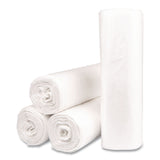 Inteplast Group Institutional Low-Density Can Liners, 45 gal, 1.15 mil, 40" x 46", Natural, Interleaved Roll, 20 Bags/Roll, 5 Rolls/Carton (IBSSLW4046SPNS) Case of 5