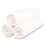 Inteplast Group Institutional Low-Density Can Liners, 45 gal, 1.15 mil, 40" x 46", Natural, Interleaved Roll, 20 Bags/Roll, 5 Rolls/Carton (IBSSLW4046SPNS) Case of 5