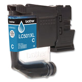 Brother LC501XLCS High-Yield Ink, 500 Page-Yield, Cyan (BRTLC501XLCS) Each