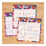 Willow Creek Press Geometric 2026 Spiral Wall Calendar, Geometric Artwork, 12 x 12, Multicolor Sheets, 12-Month (Jan to Dec): 2026 (WPR54734) Each