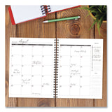 Willow Creek Press Budget Monthly Planner, 11 x 8.5, Black Cover, 12-Month, Undated (WPR40324) Each