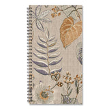 Willow Creek Press Organic Tapestry Small Weekly/Monthly Spiral Planner, 6.5 x 3.5, Multicolor Cover, 12-Month (Jan to Dec): 2026 (WPR57353) Each