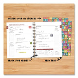 Willow Creek Press Butterfly Zen Weekly/Monthly Planner, 8.5 x 6.5, Black Cover, 12-Month (Jan to Dec): 2026 (WPR57506) Each