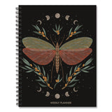 Willow Creek Press Butterfly Zen Weekly/Monthly Planner, 8.5 x 6.5, Black Cover, 12-Month (Jan to Dec): 2026 (WPR57506) Each