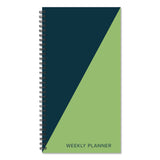 Willow Creek Press Navy Lime Duotone Softcover Weekly/Monthly Spiral Planner, 6.5 x 3.5, Navy/Lime Cover, 12-Month (Jan to Dec): 2026 (WPR57711) Each