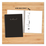 Willow Creek Press Contemporary Black (Trilingual) Weekly/Monthly Planner, 8.5 x 6.5, Black Cover, 12-Month (Jan to Dec): 2026 (WPR57759) Each