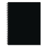 Willow Creek Press Basic Black Weekly/Monthly Planner, 8.5 x 6.5 Black Cover, 12-Month (Jan to Dec): 2026 (WPR57827) Each