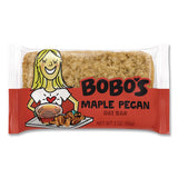 Bobo's Oatmeal Bars, Maple Pecan, 3 oz Individually Wrapped, 12/Box (BBO00059) Box of 12