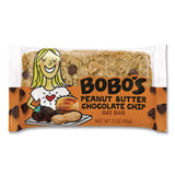 Bobo's Oatmeal Bars, Peanut Butter Chocolate Chip, 3 oz Individually Wrapped, 12/Box (BBO00172) Box of 12
