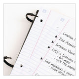 Five Star® FLEX Notebinder, 1/2" TechLock Rings, 1-Subject, Medium/College Rule, Randomly Assorted Cover Colors, (80) 11 x 8.5 Sheets (ACC08120) Each
