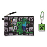 Bioworld® Minecraft 5-Piece Backpack Set, Green/Gray/Black (BWRB1Y7UR9MNCSB) Each