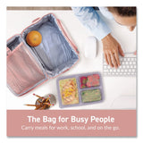 bentgo® Deluxe Insulated Lunch Bag, 8" x 10" x 7.5", Blush Pink (BEOBG2M) Each