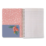 Carolina Pad® Silver Lining Hardcover Journal, Medium/College Rule, Randomly Assorted Cover Designs and Colors, (80) 7 x 5 Sheets (CPP35000) Each