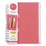 Carolina Pad® Zip-It Ideal Notebook, 1-Subject, Medium/College Rule, Randomly Assorted Cover Colors, (120) 8.5 x 6.8 Sheets (CPP55025) Each