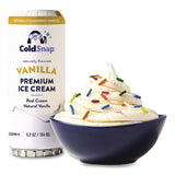 ColdSnap® Ice Cream Pod, Vanilla, 5.2 oz Single Serve Pod for ColdSnap Machine, 12/Carton (CDS600038) Case of 12