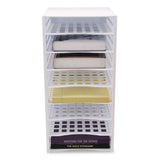 Thinkspace® Literature Organizer, 8 Sections, 21 x 12.25, White (AVT39444) Each