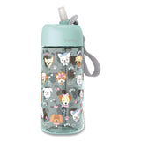 bentgo® Puppy Love Plastic Water Bottle, 15 oz, Multicolor (BEODWB1PPY) Each