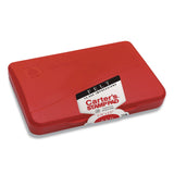 Carter's™ Pre-Inked Felt Stamp Pad, 4.25 x 2.75, Red, 36/Carton (AVE21071CT) Each