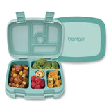 bentgo® Kids Five-Compartment Bento Box, 8.5" x 6.5" x 2", Seafoam Green (BEOKIDSSF) Each