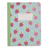 DesignWorks Ink® Designer Composition Book, Randomly Assorted Banana and Strawberry Cover Designs, Wide/Legal Rule, (80) 9.75 x 7.5 Sheets (DWOTCOMPA114ST) Each