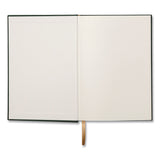 DesignWorks Ink® Hardcover Journal, Narrow Rule, Green/Gold Soft-Touch Synthetic Suede Cover, (80) 7.88 x 5.5 Sheets (DWOTJB5824ST) Each