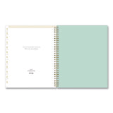 Blue Sky® Day Designer Secret Garden Mint Academic Weekly/Monthly Twin-Wire Notes Planner, 11 x 8.5, 12-Month: July 2025 to June 2026 (BLS137896A26) Each