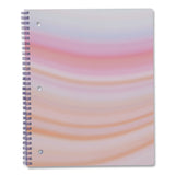 DesignWorks Ink® Twin-Wire Notebook, Randomly Assorted Pastel Marble Cover Designs, 1-Subject, Medium/College Rule, (80) 10.5 x 8.5 Sheets (DWOTTWSA115ST) Each