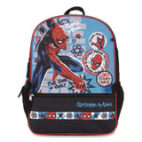 Bioworld® Spiderman Kids 5-Piece Backpack Set, 16", Multicolor (BWRB1B7XT6USMSB) Each