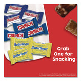 FERRERO ROCHER Baby Ruth, Butterfinger, Crunch Minis Party Pack, 90 Pieces, 32.4 oz Bag (FER689517) Each