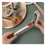 Swingline® Leah Bisch Tan-Tile Full Strip Stapler, 20-Sheet Capacity, Tan/Gold/White (GBCS700035) Each