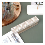 Swingline® Leah Bisch Tan-Tile Full Strip Stapler, 20-Sheet Capacity, Tan/Gold/White (GBCS700035) Each