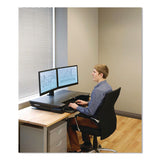 WorkFit™ by Ergotron® WorkFit-TL Adjustable Standing Desk Converter, 37.5" x 27" x 5" to 20", Dark Gray/Black (ERG33406085) Each