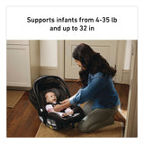 Graco® SnugRide SnugFit 35 ICS Car Seat, Supports Up to 35 lbs, 17.6 x 28 x 29.41, Gotham (GCO2121500) Each