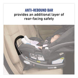 Graco® SnugRide SnugFit 35 ICS Car Seat, Supports Up to 35 lbs, 17.6 x 28 x 29.41, Gotham (GCO2121500) Each