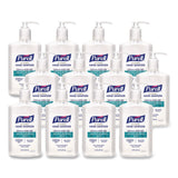 PURELL® 2 in 1 Moisturizing Advanced Hand Sanitizer Gel, 12 oz Pump Bottle, Clean Scent, 12/Carton (GOJ369812CT) Case of 12