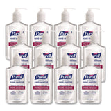PURELL® Prime Defense Advanced 85% Alcohol Gel Hand Sanitizer, 12 oz Pump Bottle, Clean Scent, 12/Carton (GOJ369912CT) Case of 12