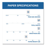 Hammermill® Premium Color Copy Print Paper, 100 Bright, 28 lb Bond Weight, 8.5 x 14, Photo White, 500 Sheets/Ream, 8 Reams/Carton (HAM102475CT) Each