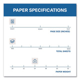 Hammermill® Colors Print Paper, 24 lb Bond Weight, 8.5 x 11, Green, 500/Ream (HAM813341) 1 Ream