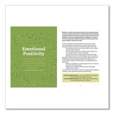 Quarto Guided Journal: 3-Minute Positivity - Transform Your Life by Changing Your Thoughts, Blue Cover, (96) 8 x 6 Sheets (HBG978078584204) Each